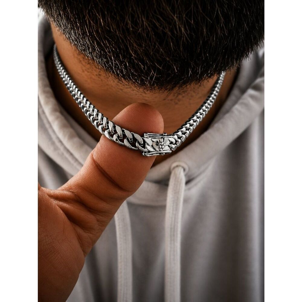 Stainless Steel 6mm Cuban Link Chain